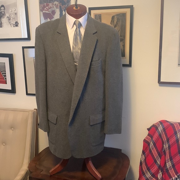 Black Diamond Suits & Blazers Mens Black Diamond Cashmere Jacketblazer Xxl Poshmark